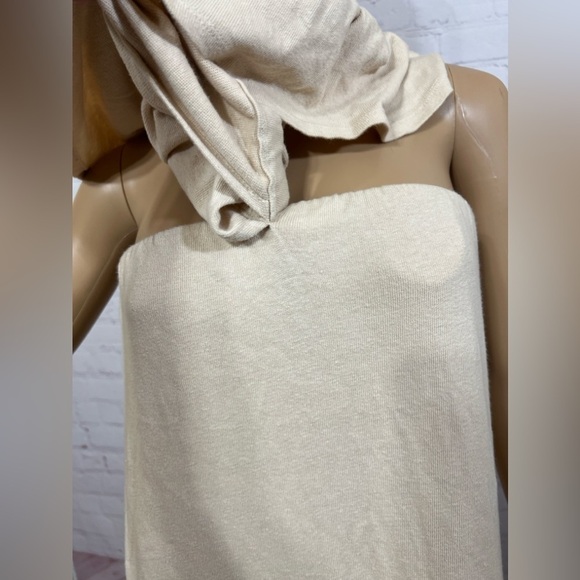 FREE PEOPLE “Lynne Midi” 100% cotton off shoulder women’s  dress Small NWT - Picture 9 of 16